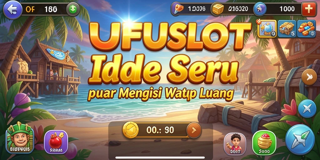 Tampilan gameplay FUFUSLOT dengan berbagai animasi yang menarik.