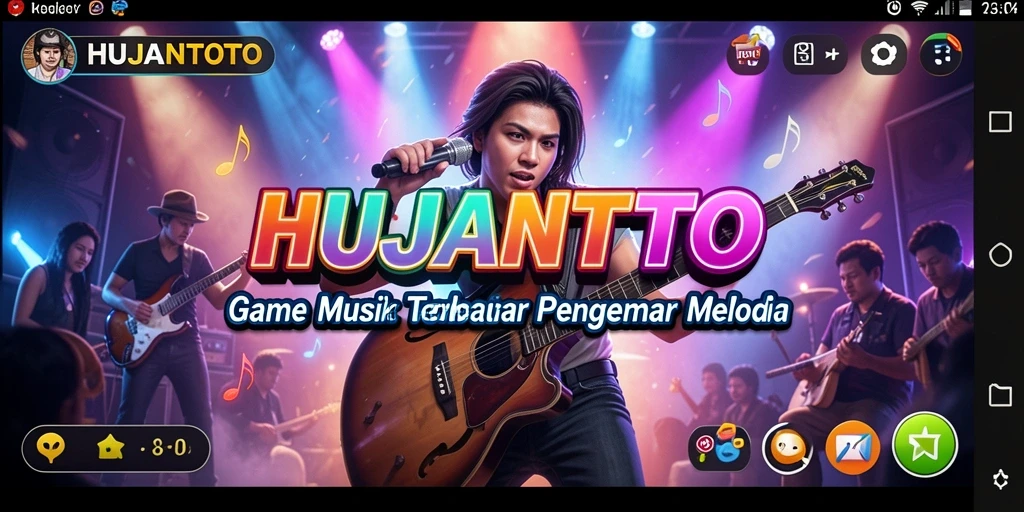 Tampilan menarik dari permainan HUJANTOTO yang penuh melodi.