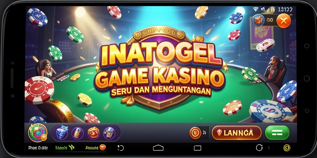 Tampilan gameplay menarik dari INATOGEL dalam permainan Kasino.