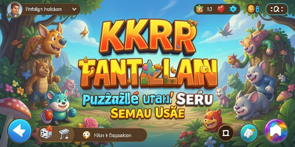 Tampilan gameplay KKRP yang menantang dan seru.