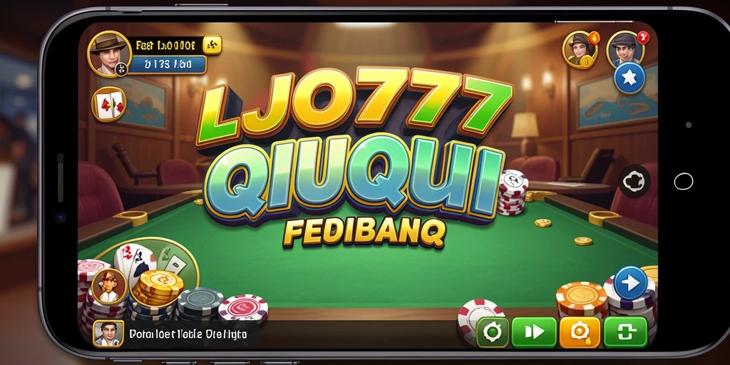 Tampilan menarik dari gameplay QiuQiu di LJO777.
