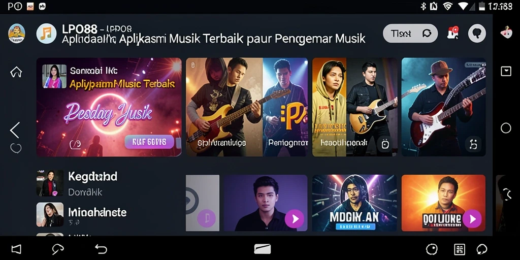 Tampilan gameplay LPO88 yang seru dan interaktif dalam genre Music.