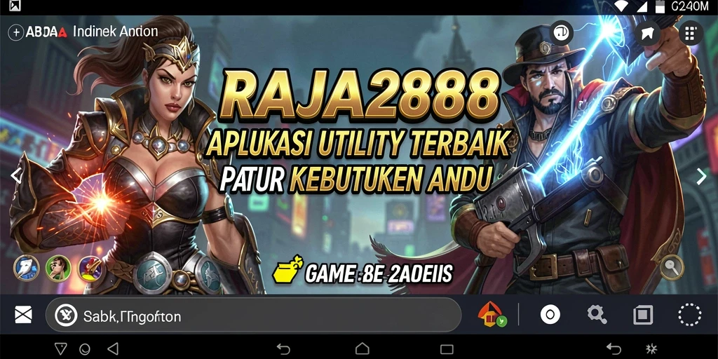 Tampilan antarmuka aplikasi RAJA288 yang memudahkan pengguna.