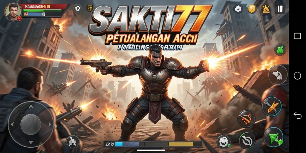Tampilan dinamis gameplay SAKTI77 yang mendebarkan.