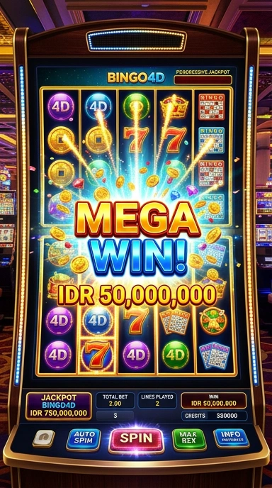 Screenshot dari daftar aplikasi populer di bingo4d.